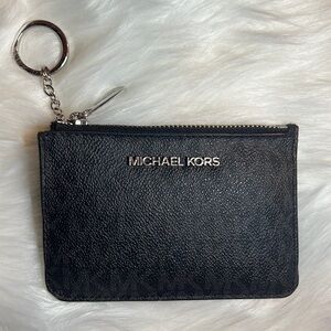 Michael Kors Jet Set Travel Small Top Zip Coin Pouch with ID Holder